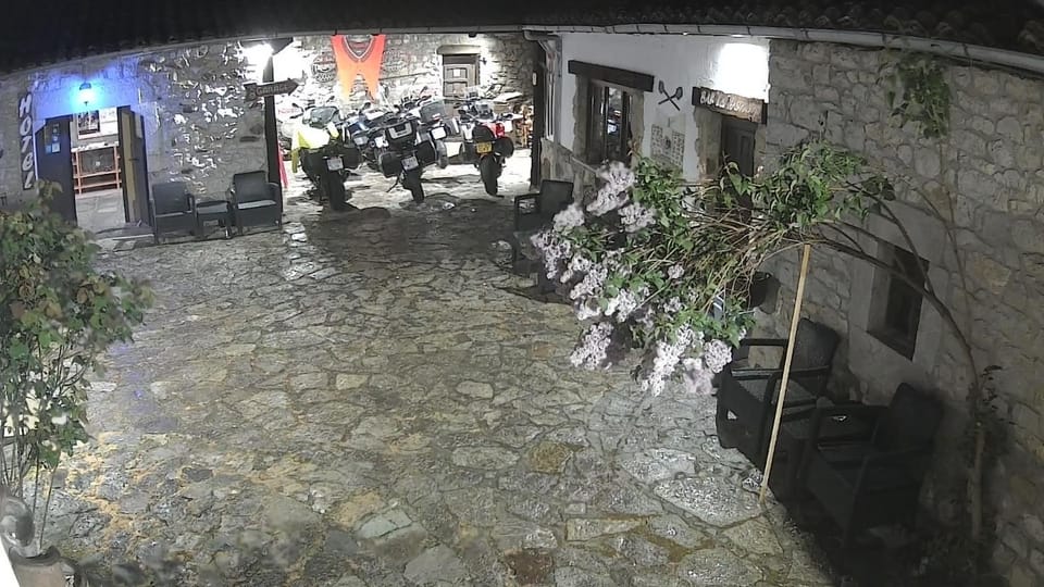 Patio, Night, On site, Parking