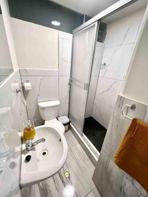 Shower, Toilet, Bathroom, towels