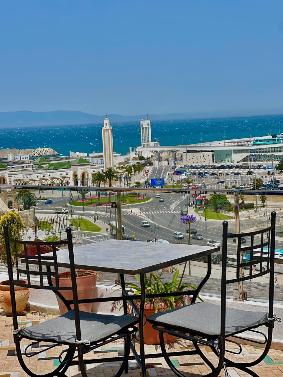 Patio, View (from property/room), Seating area, Sea view
