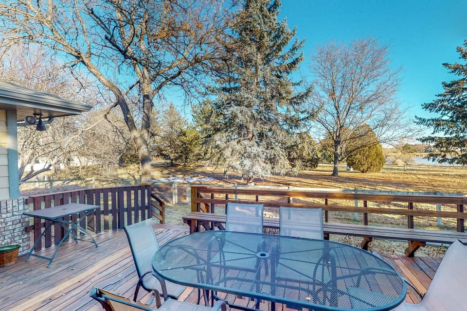 Work & Play! Spacious Lake-View Home in Greeley House in Greeley