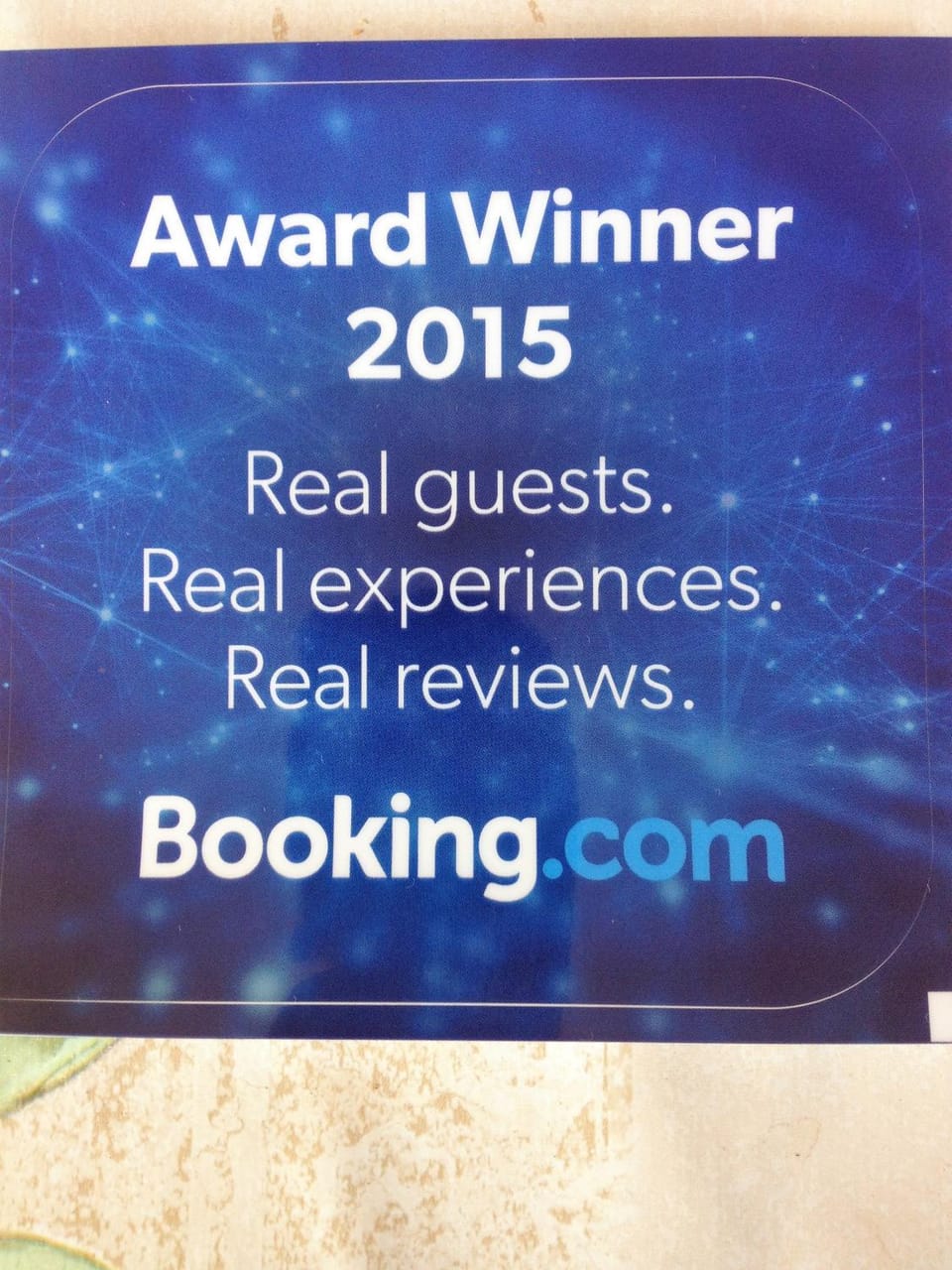 Logo/Certificate/Sign, On site, Certificate/Award