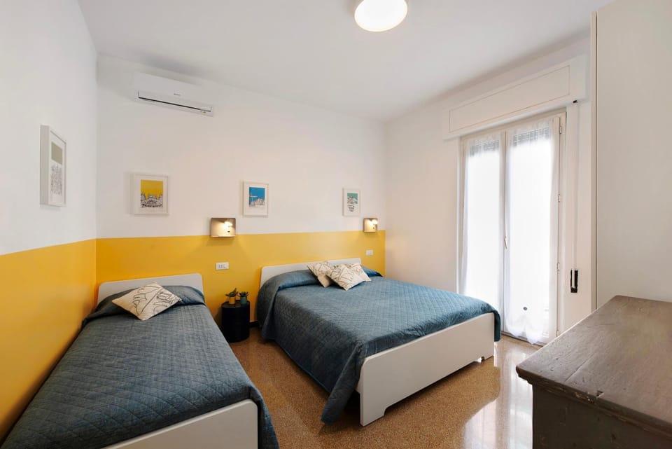Property building, Living room, Bedroom