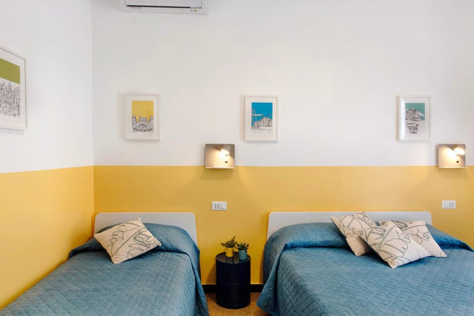 Property building, Living room, Bedroom