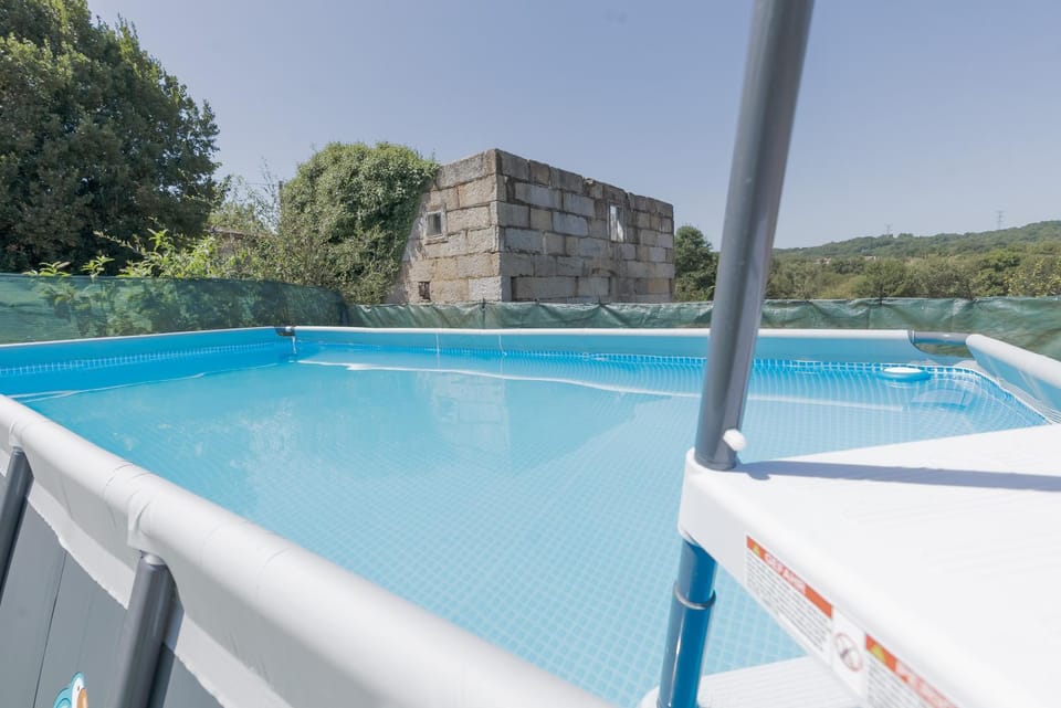 Natural landscape, Mountain view, Pool view, Swimming pool