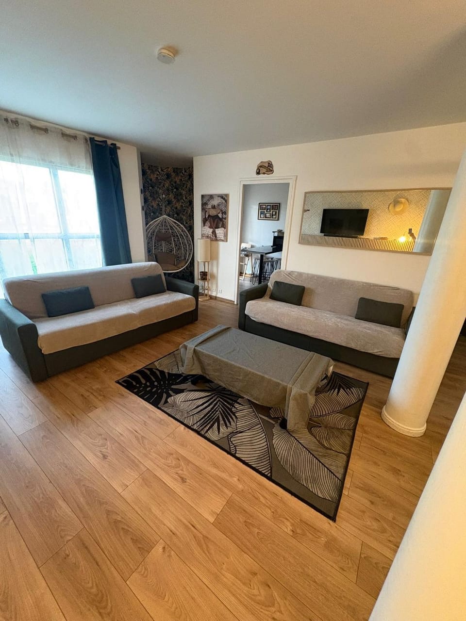 El Cubanito Athéna - Résidence de Standing - 2 Chambres - 4 Couchages - 8 Personnes Max - Parking Privé - Gare à 8 min Apartment in Cergy