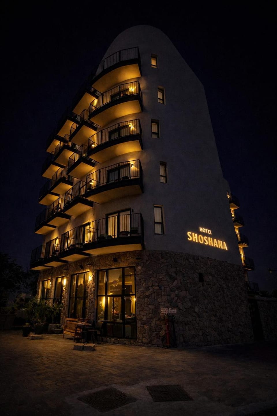 Property building, Night