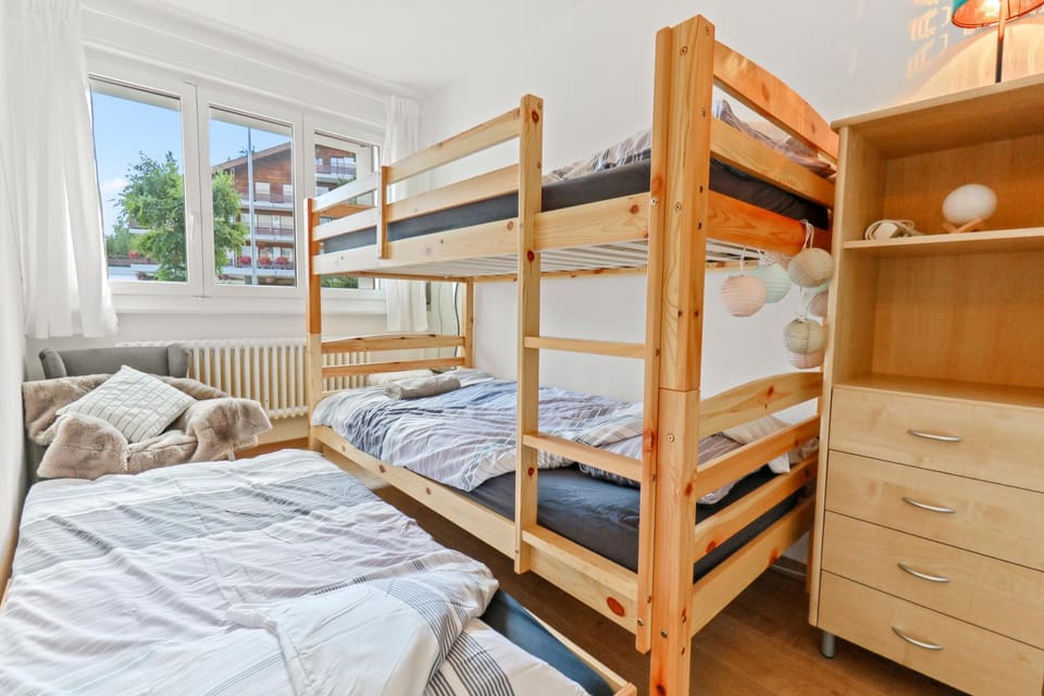 Bed, Photo of the whole room, Bedroom, bunk bed