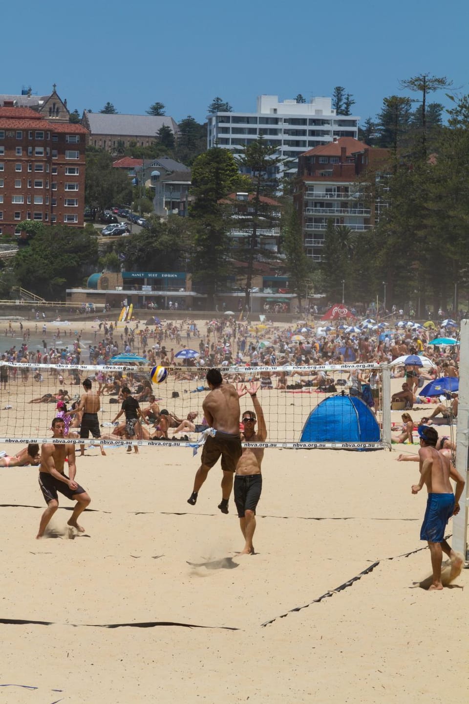 People, Beach, Sea view, group of guests