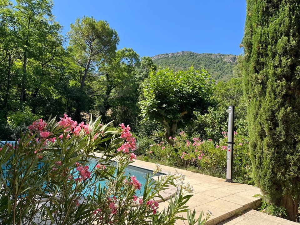 Mas ancien dans la nature, piscine privée, chauffé de mois d'avril House in Provence