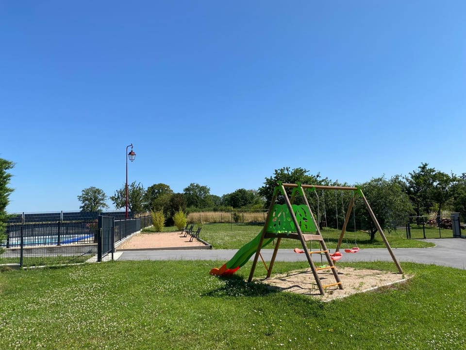 Natural landscape, Children play ground, Area and facilities, Swimming pool