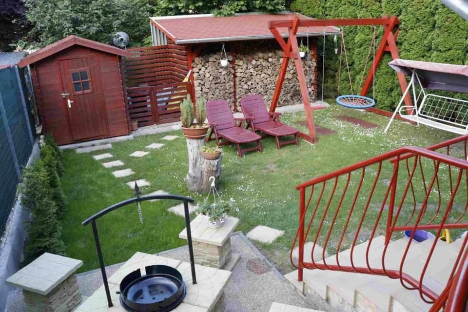 Spring, Day, Children play ground, Garden, Garden, Balcony/Terrace, Garden view
