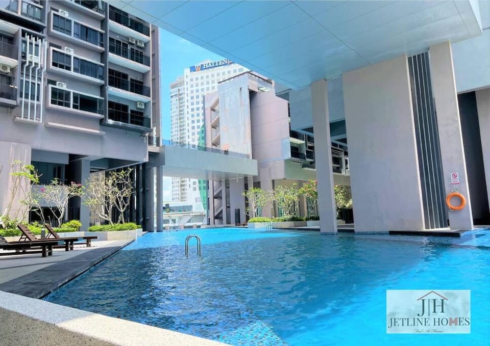 Melaka Town Studio @City-View/4pax/bathun/wi-fi/tv Apartment in Malacca