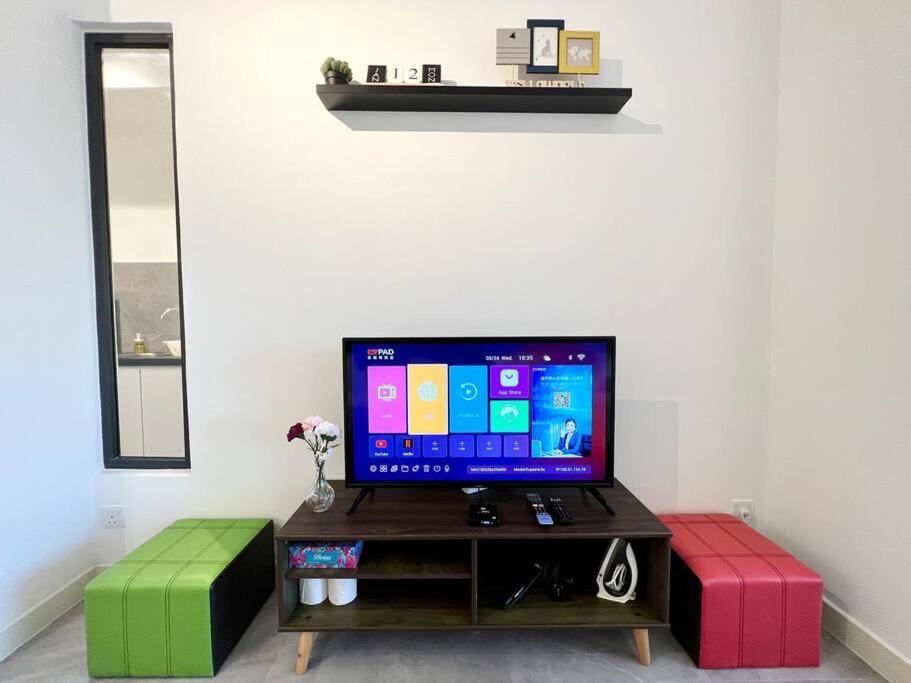 Melaka Town Studio @City-View/4pax/bathun/wi-fi/tv Apartment in Malacca