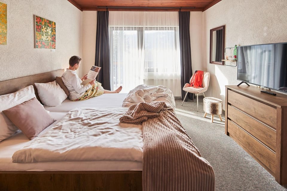 TV and multimedia, Photo of the whole room, towels