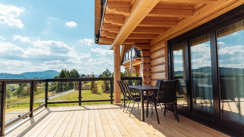 Property building, Patio, View (from property/room), Balcony/Terrace, Mountain view