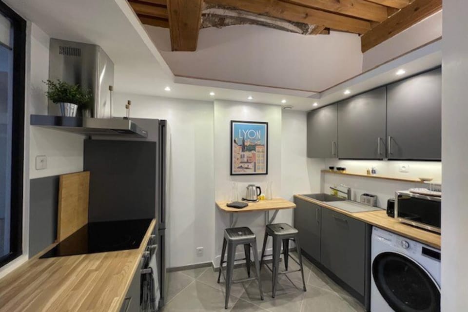 Le Petit St Pierre charmant 2 pers Valmy Apartment in Lyon