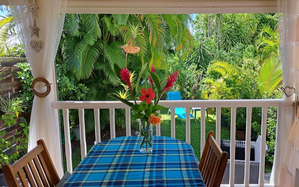 Patio, Balcony/Terrace, Dining area, Garden view