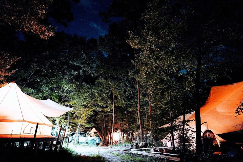 Glamping Azumino BASE Polecan - Vacation STAY 49297v Luxury tent in Kitaazumi District