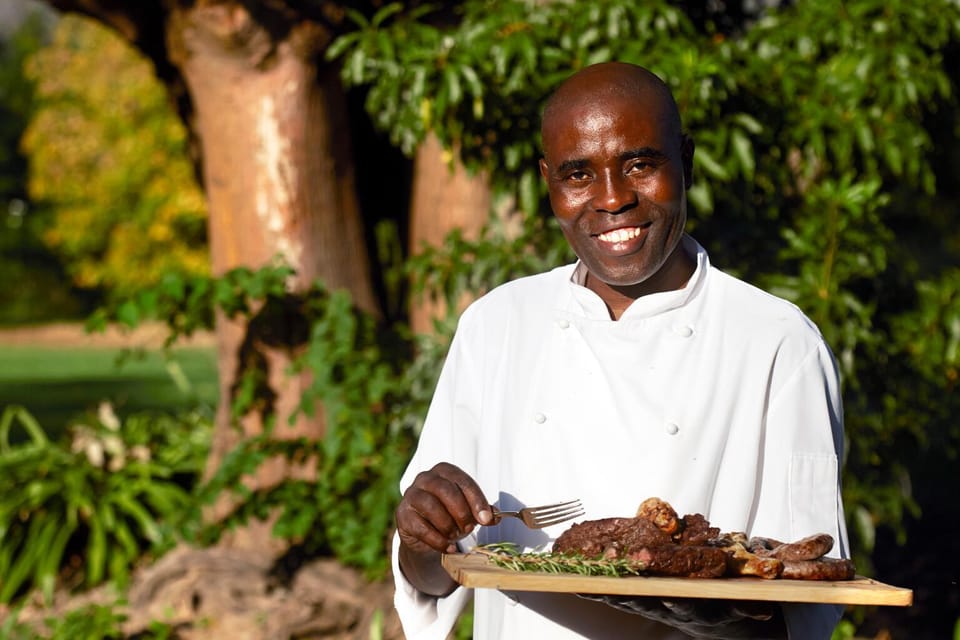 Staff, Garden, Dinner
