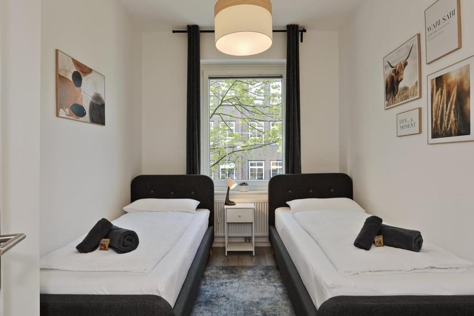 Bed, View (from property/room), Bedroom, flat iron, heating, internet, internet