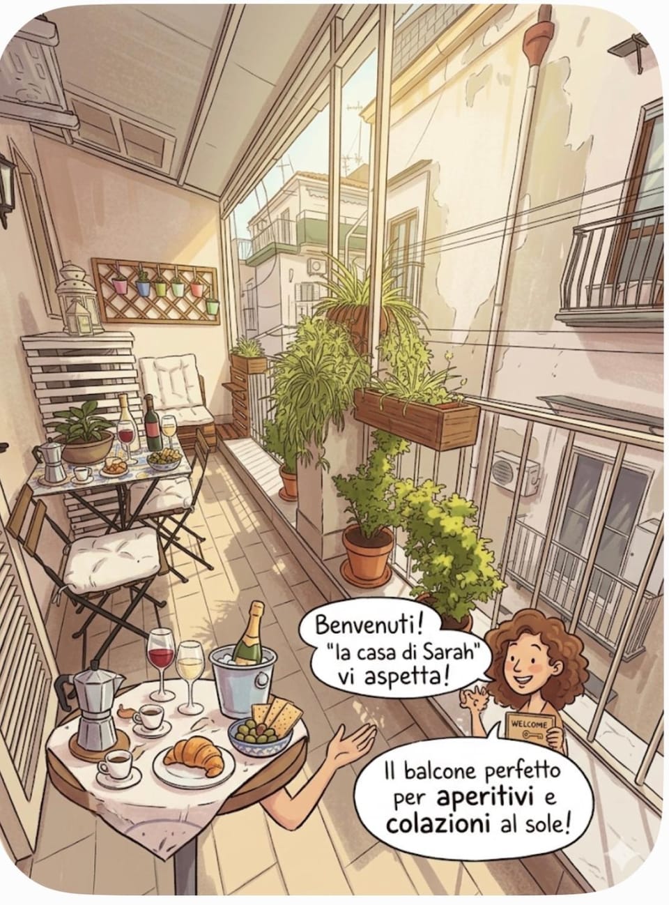 La casa di Sarah aspetta voi Apartment in Naples