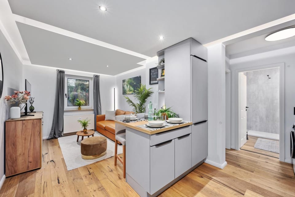 Kitchen or kitchenette, Living room, Decorative detail