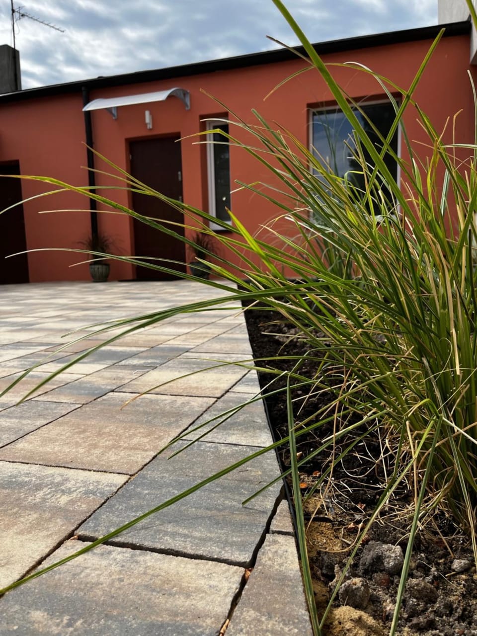 Property building, Garden view