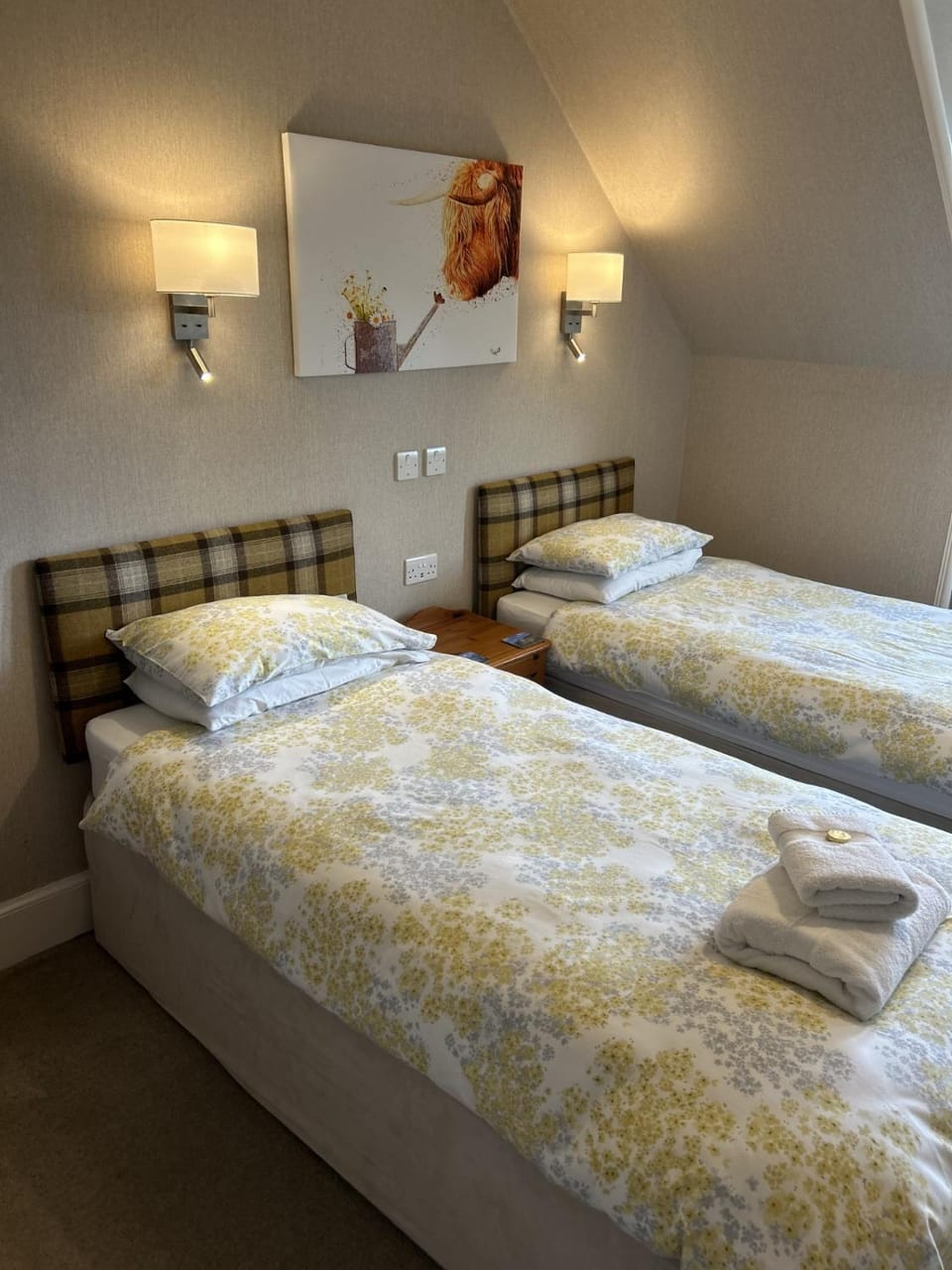 Bedroom, Area and facilities, towels