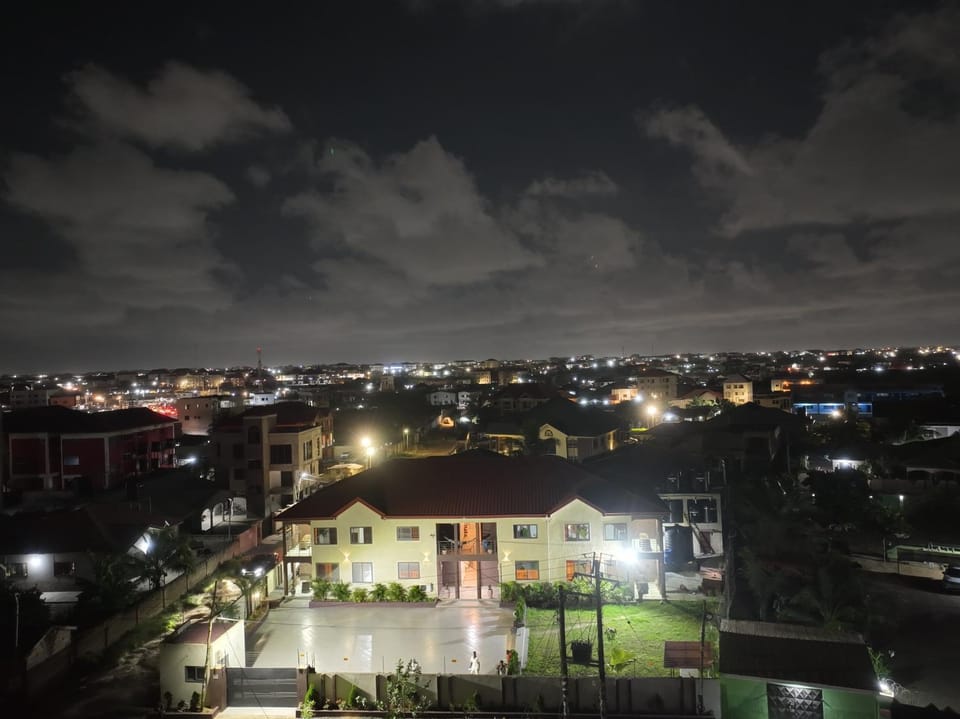 Property building, Night, Neighbourhood