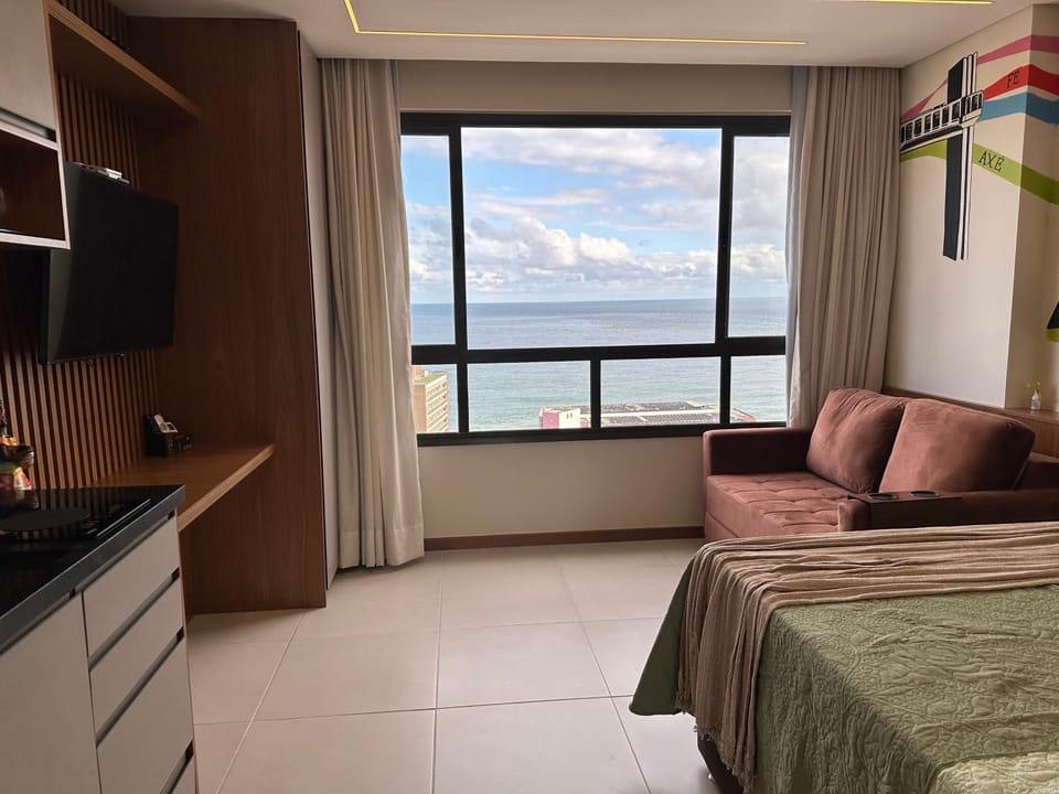Bed, Photo of the whole room, Sea view