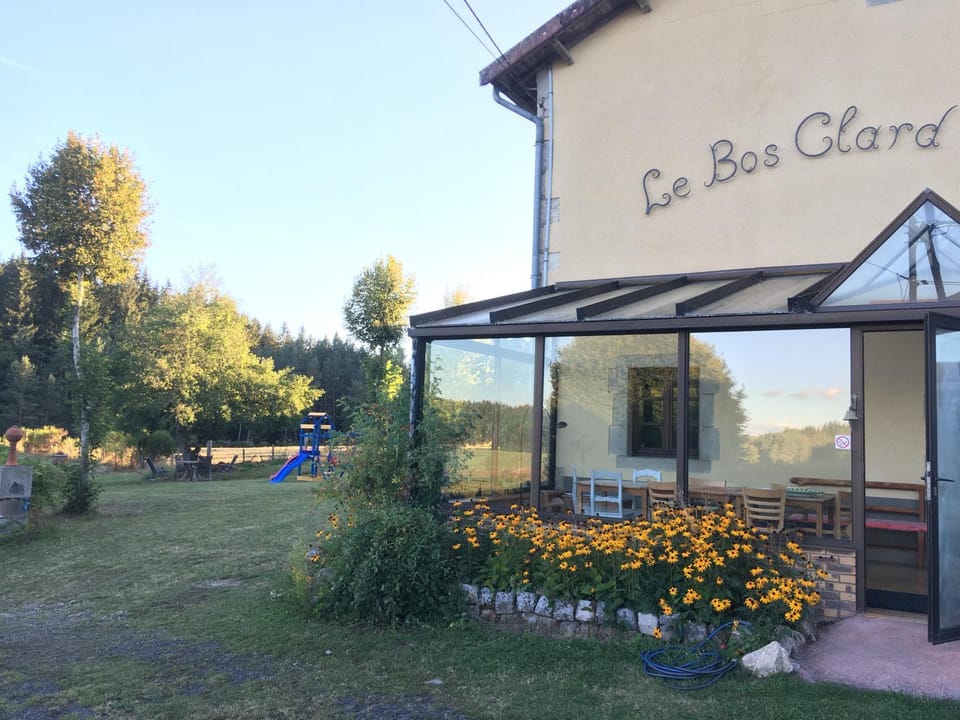 Property building, Garden view