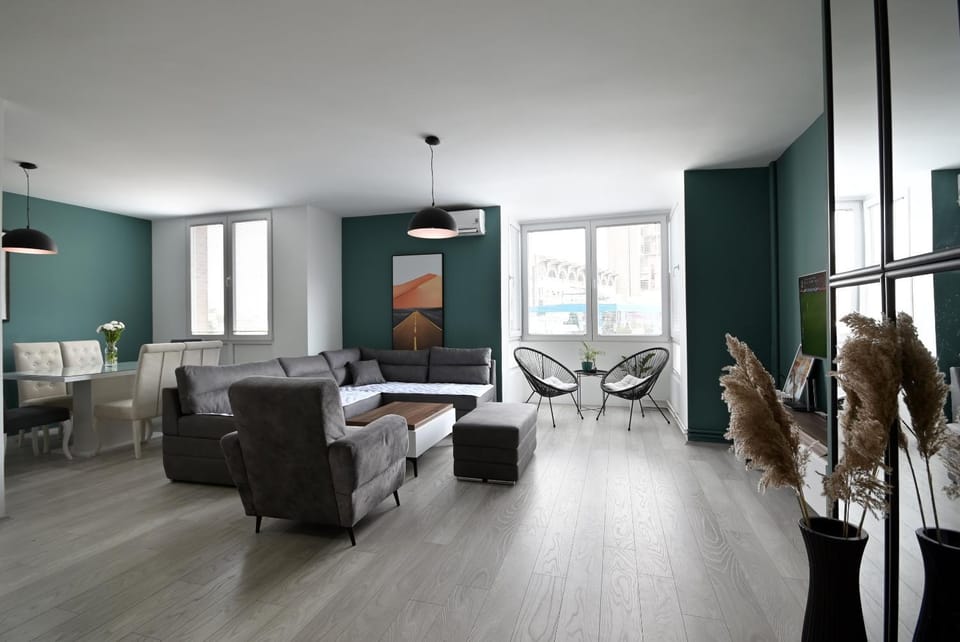Living room, Seating area, Dining area