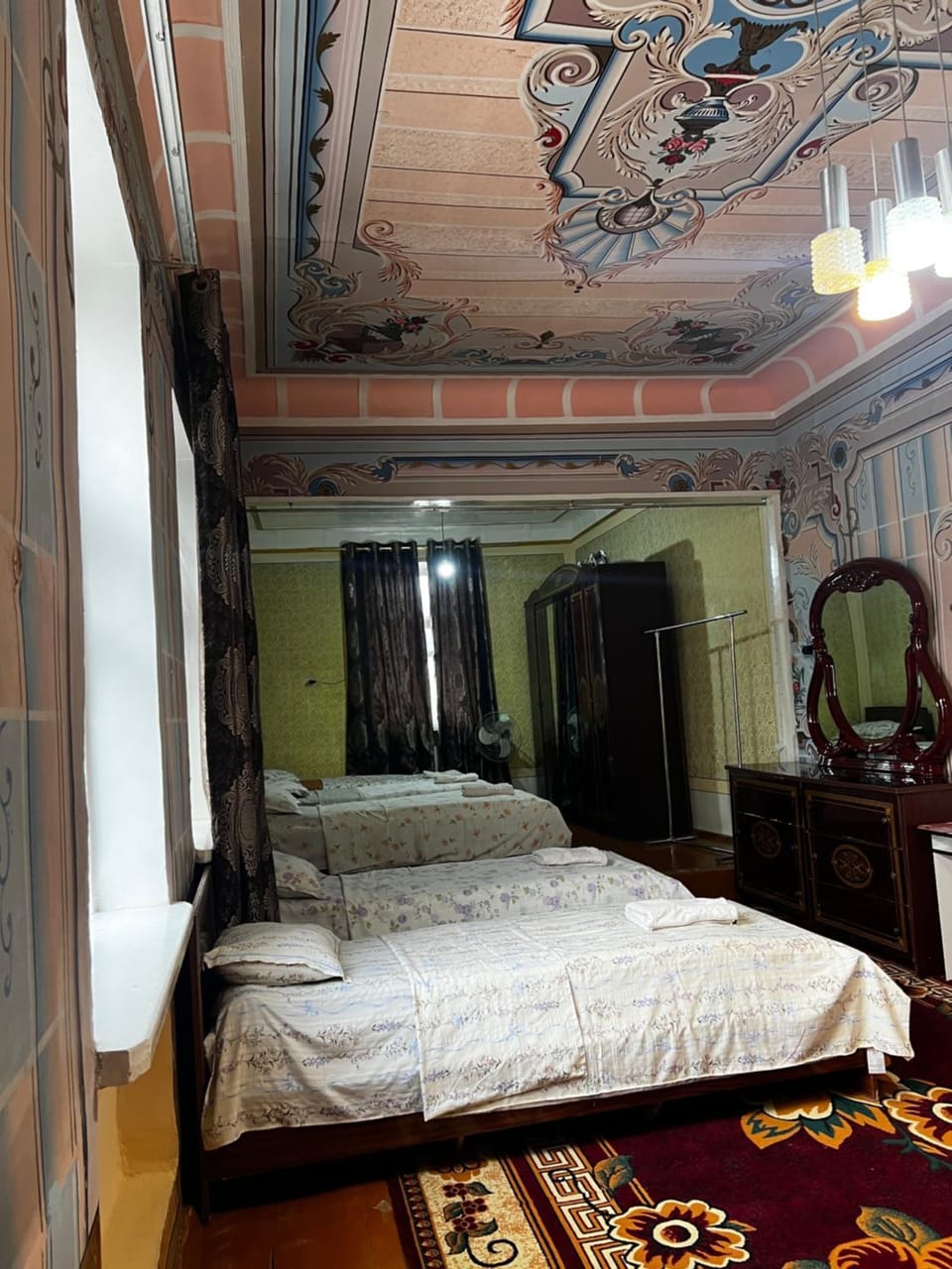 Bed, Photo of the whole room, Bedroom, wardrobe