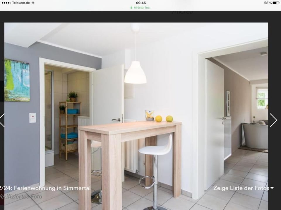 Dining area