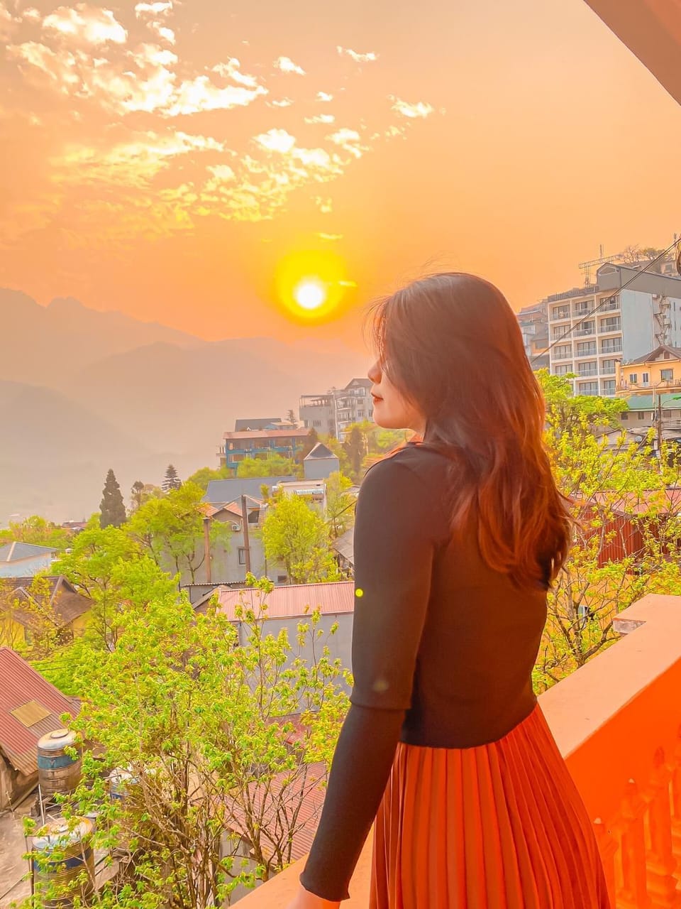 Day, Natural landscape, Mountain view, Sunrise, Sunset