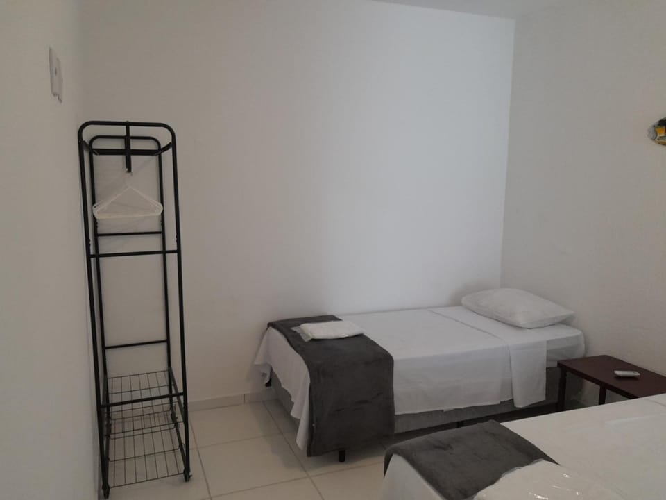 Bedroom, towels, air conditioner