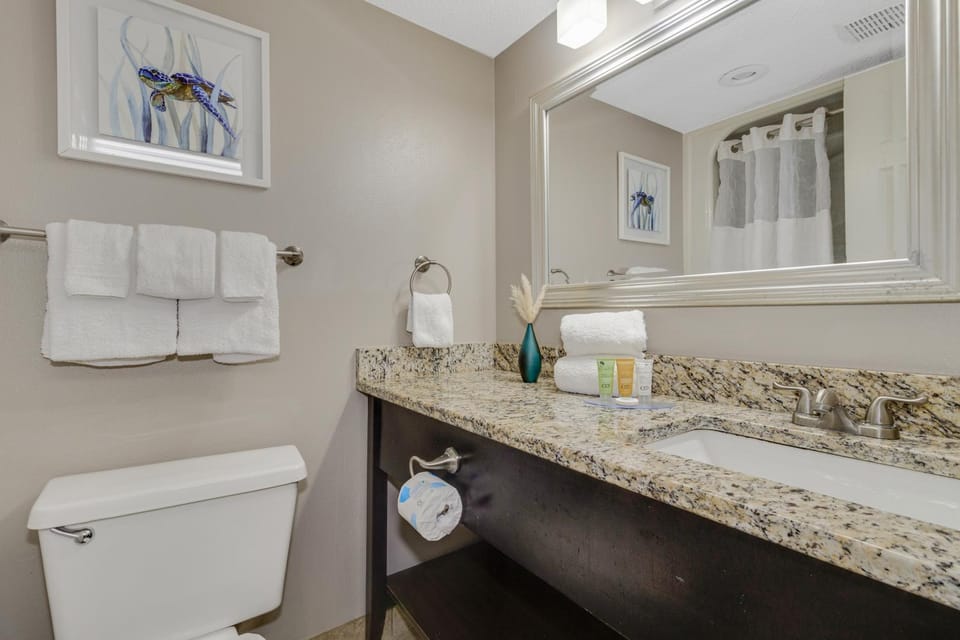 Oceanview Studio Escape With Beach Steps Away! 1828 Apartment in Myrtle Beach