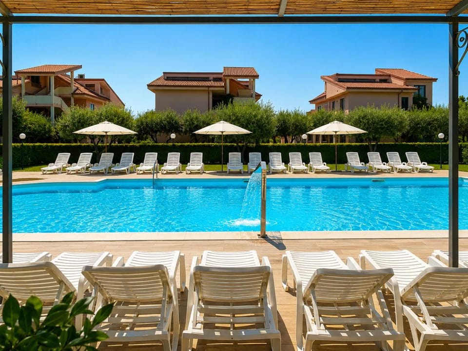 Property building, Swimming pool