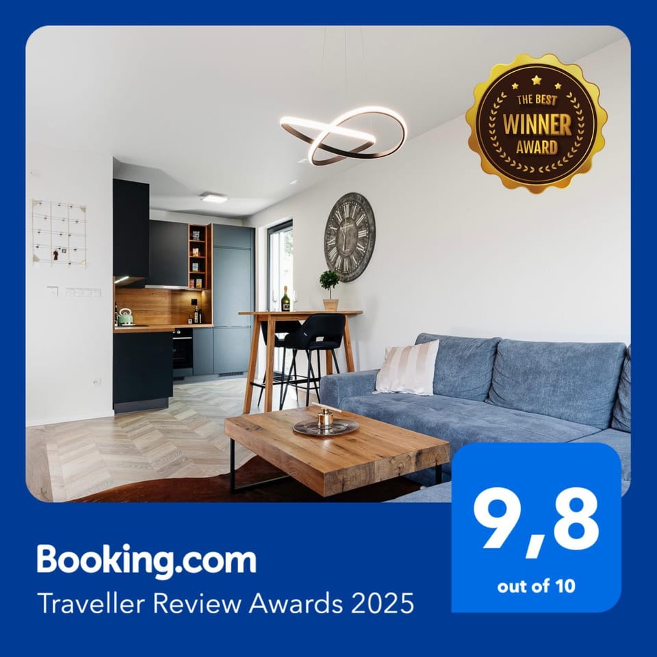 Kitchen or kitchenette, Living room, Dining area, Certificate/Award