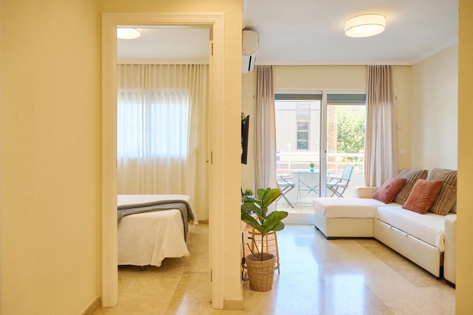 Living room, Bedroom