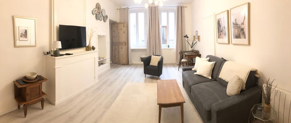 Elegant, Spacious Apartment in Historic Center of Tournon Apartment in Provence