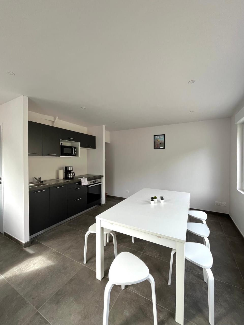 Kitchen or kitchenette, Dining area, minibar, pet friendly, stove