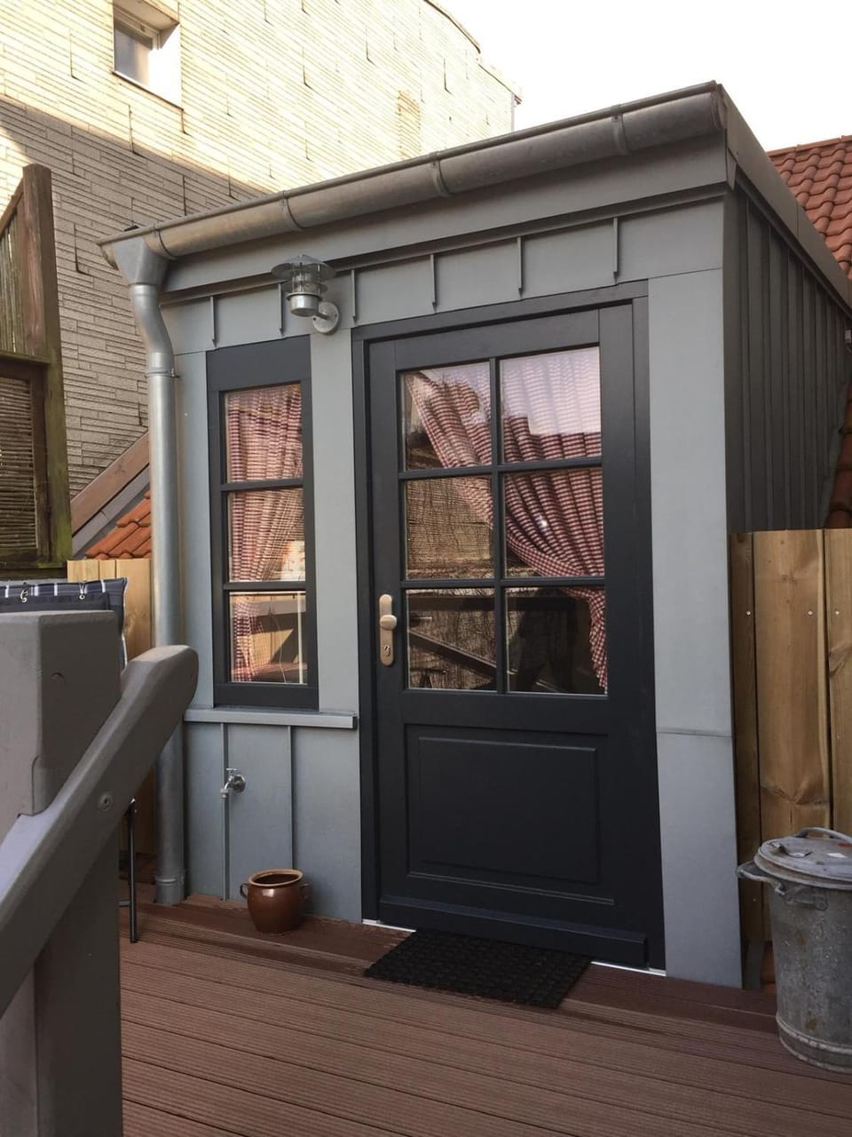 Property building, Patio