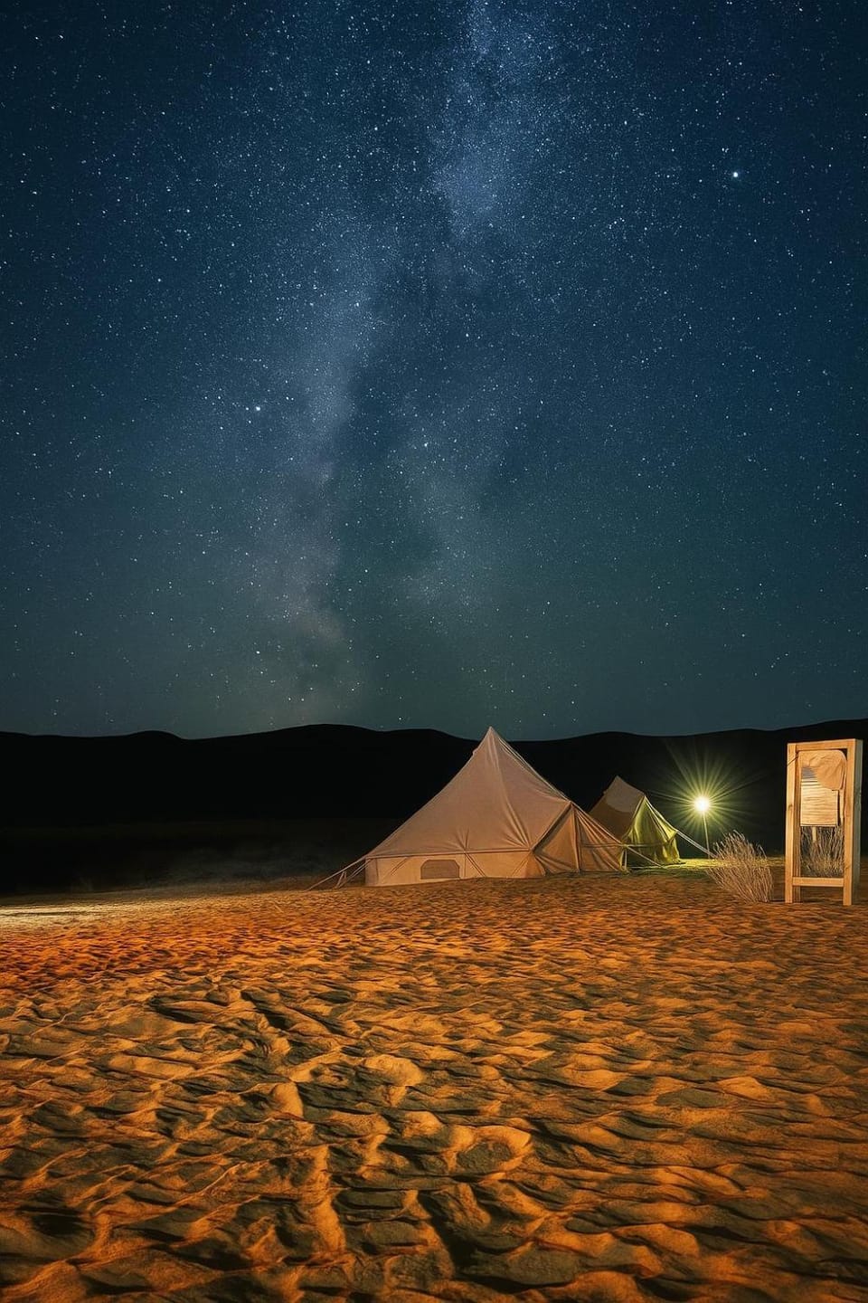 Night, Natural landscape
