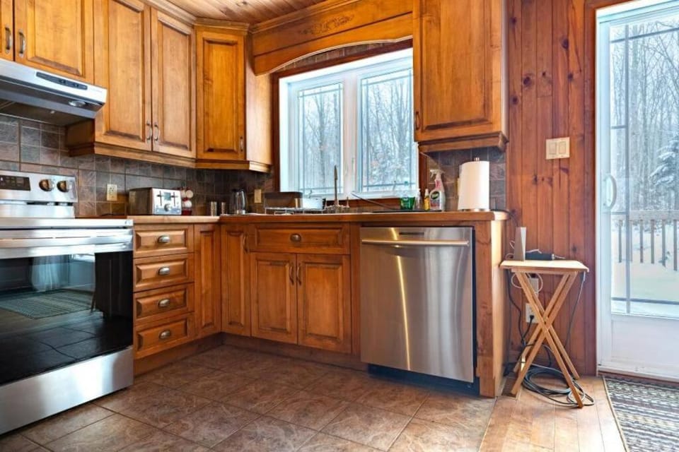 Chalet in a dark sky reserve Chalet in Quebec