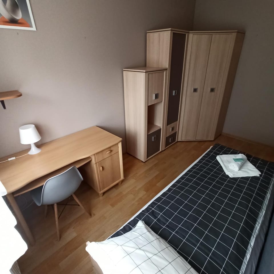 Bed, Bedroom, wardrobe