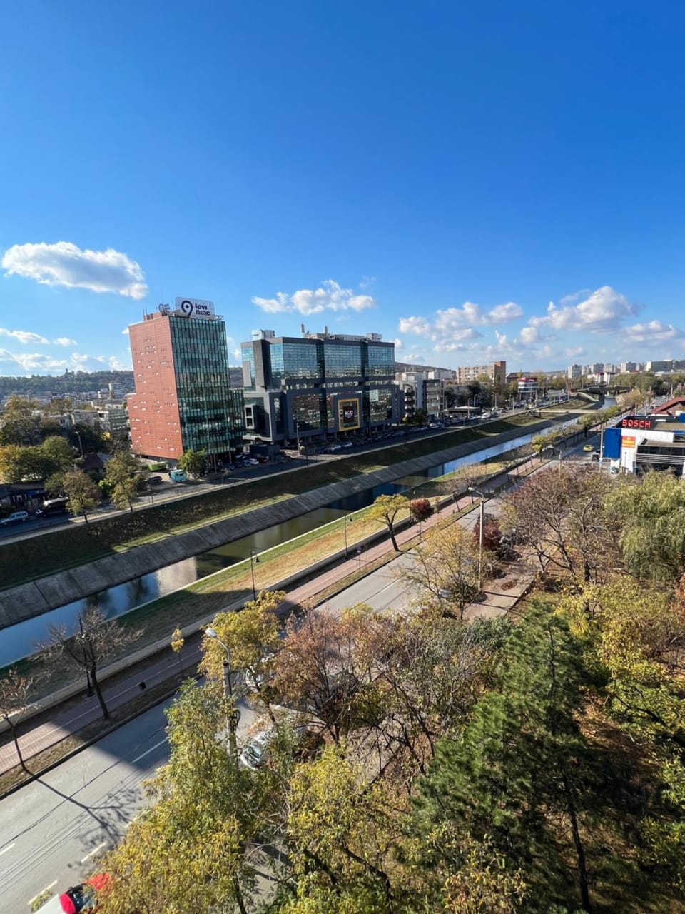 Business facilities, River view