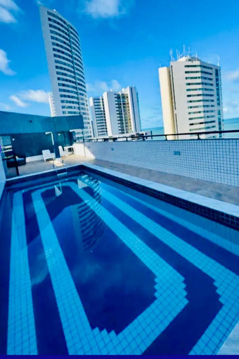 Balcony/Terrace, Landmark view, Pool view, Sea view, Swimming pool