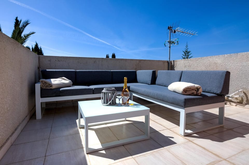 Patio, Balcony/Terrace, Pool view
