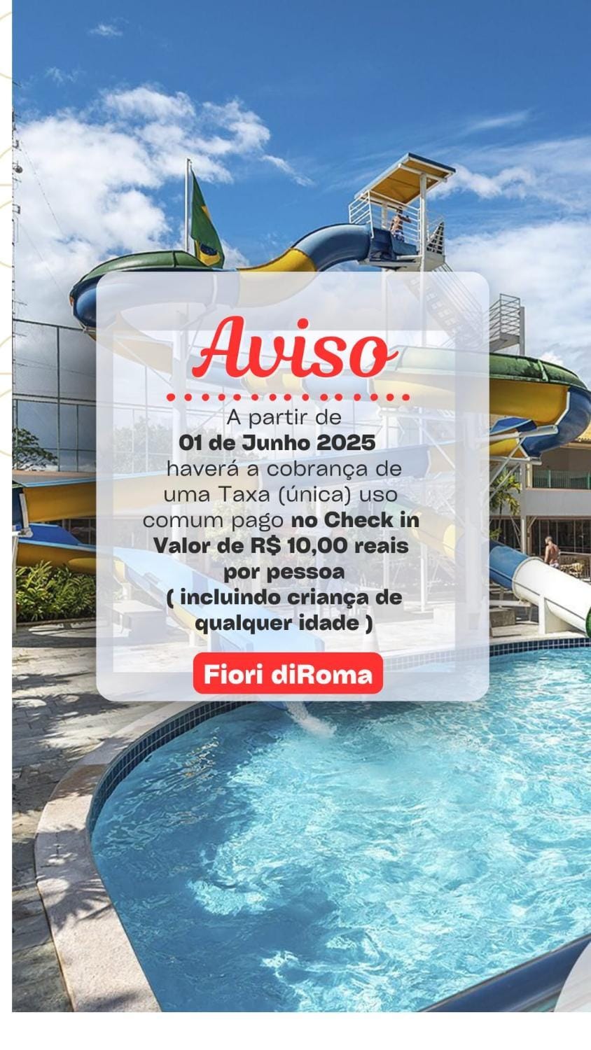 Diroma Fiori diRoma Piscina 24h Star Temporada Apartment in State of Goiás